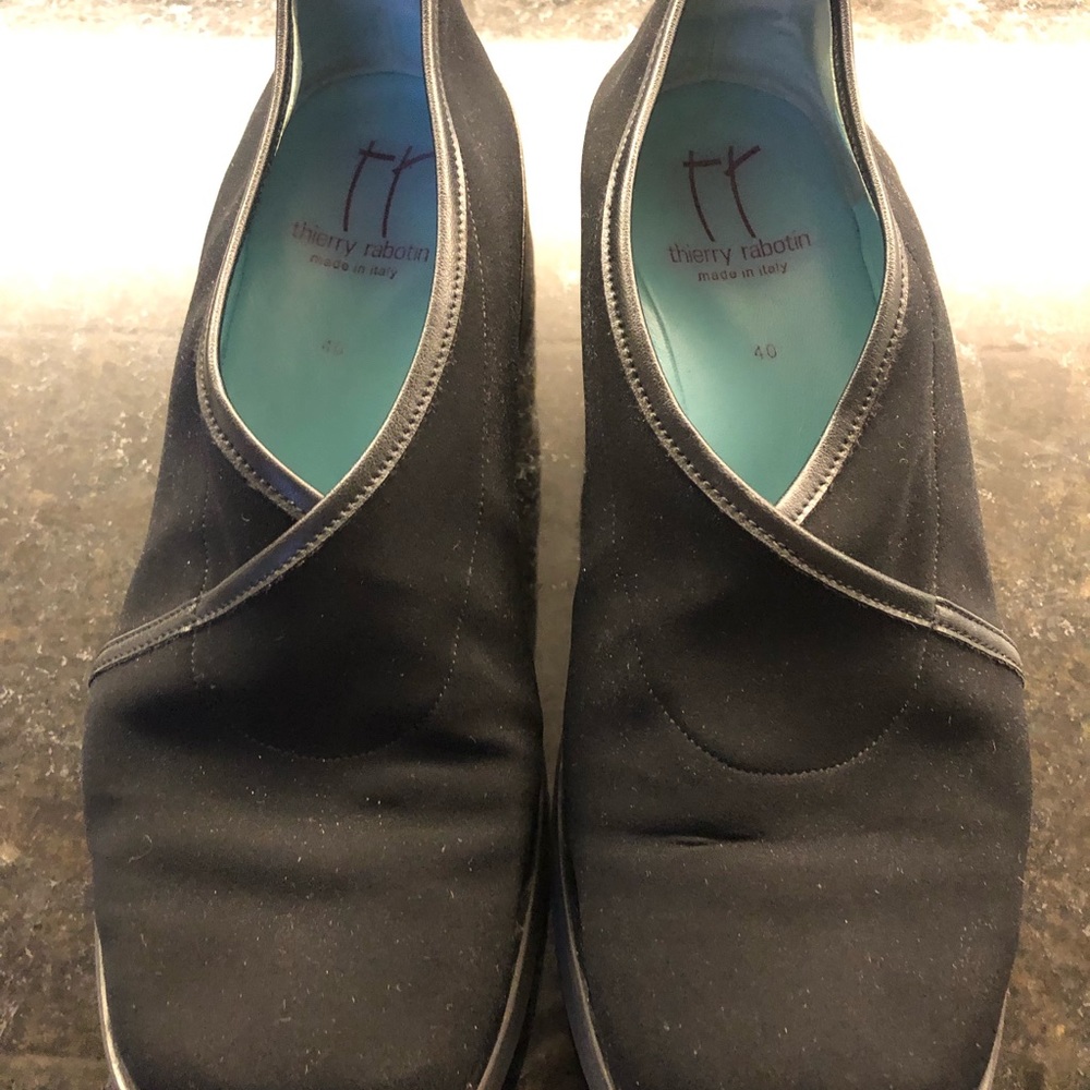 Thierry Rabotin ‘Tao’ Black Fabric Shoes